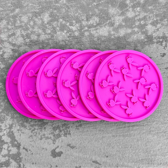 SOLD Playboy Coasters 🐰💞 - Picture 1 of 1